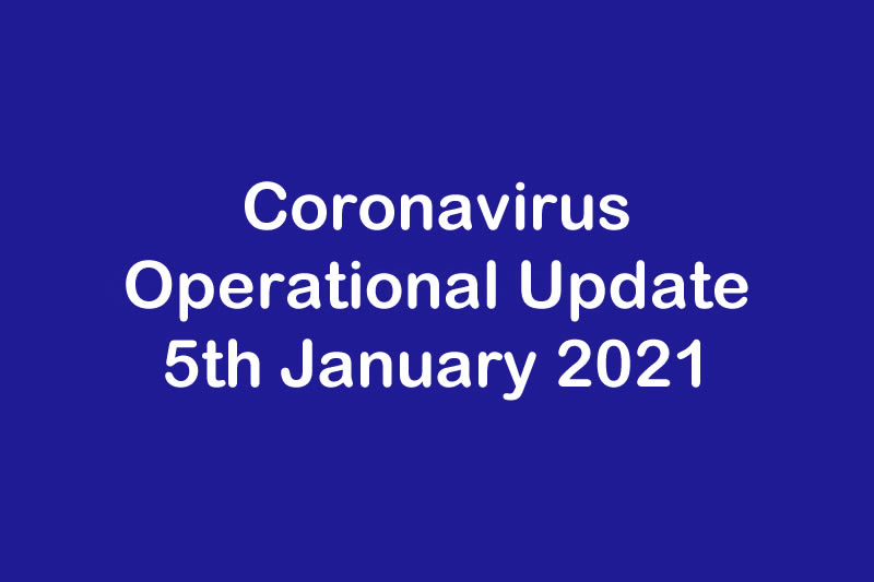 Operational Update for Coronavirus COVID 19 & Euroglaze
