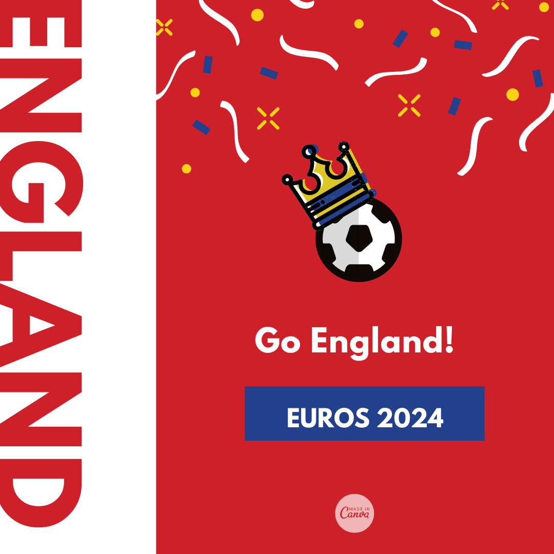 Euroglaze are proud to support England in the Euros 2024 