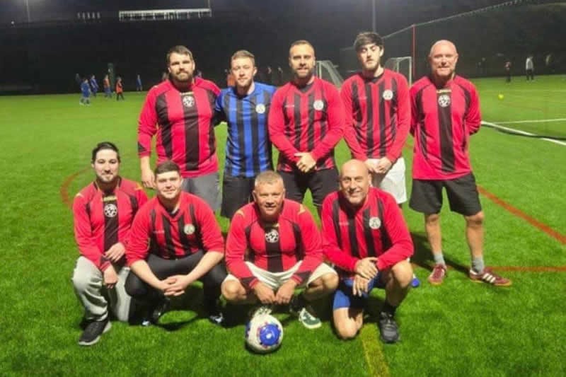 Euroglaze Team Takes to the Pitch with Walking Football