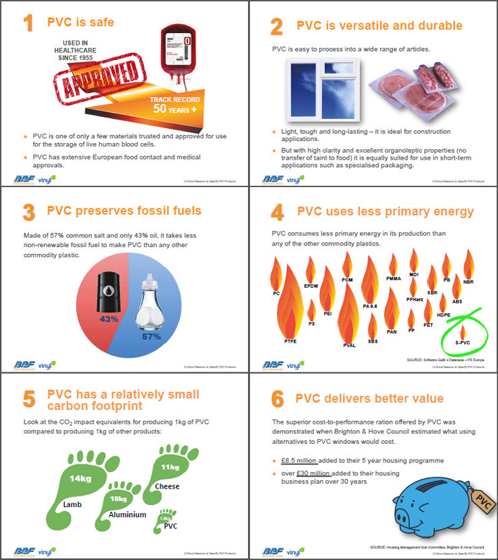 BPF Launch '12 Good Reasons to Specify PVC Products
